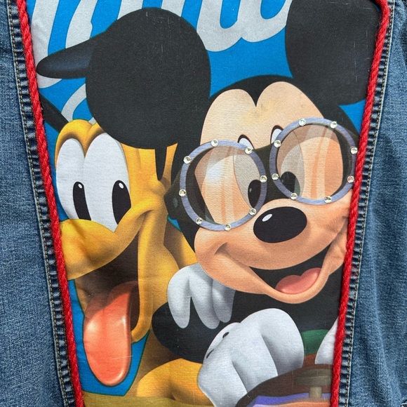 Disney - One of a Kind, Sequined-
Item Name: (Mickey) Aviator Jacket - denim - Picture 7 of 9